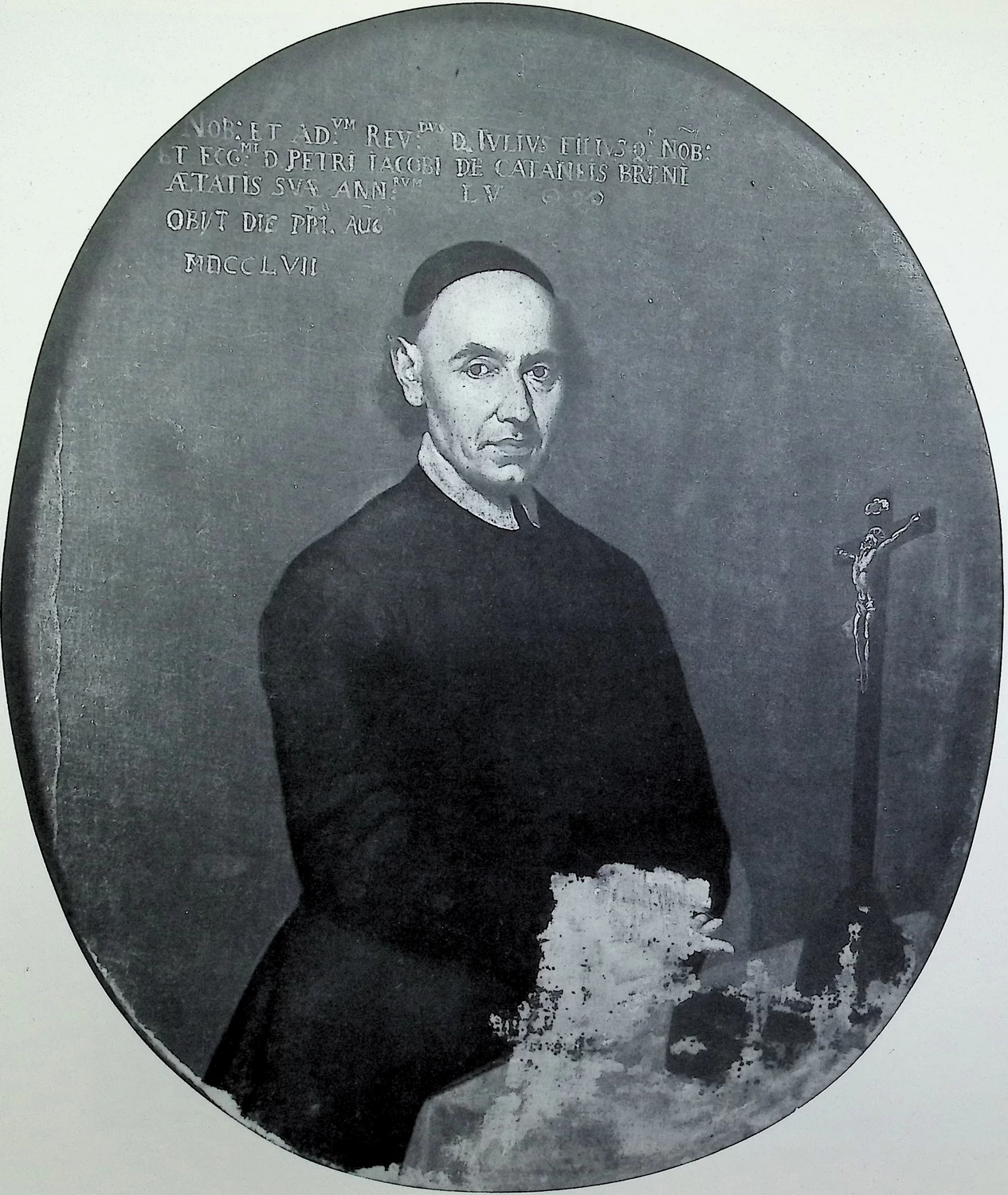 Giacomo Ceruti, il Pitocchetto - 277, Ritratto del parroco di Breno, Giulio Cattaneo